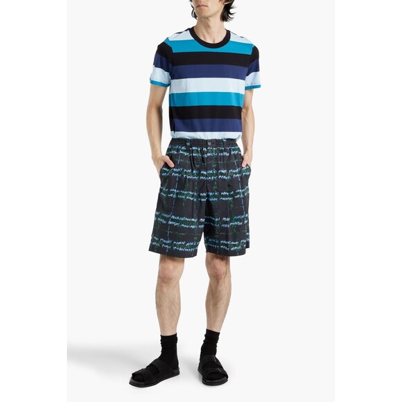 MARNI SET OF THREE STRIPED COTTON-JERSEY T-SHIRTS - Picture 4 of 4